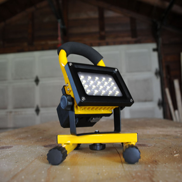Offex 600 Lumen Cordless Super Bright Led Rechargeable Work Light
