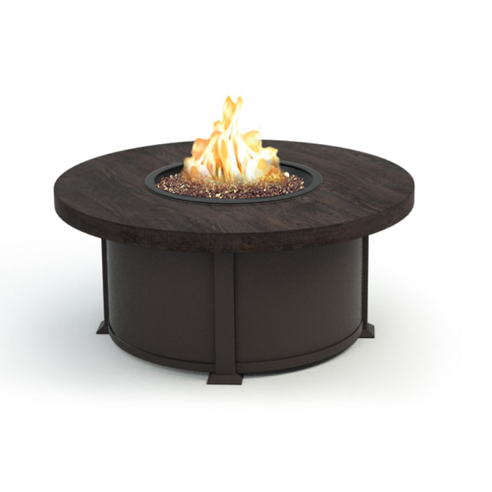 Homecrest Outdoor Coffee Polyresin And Aluminum Propane Natural