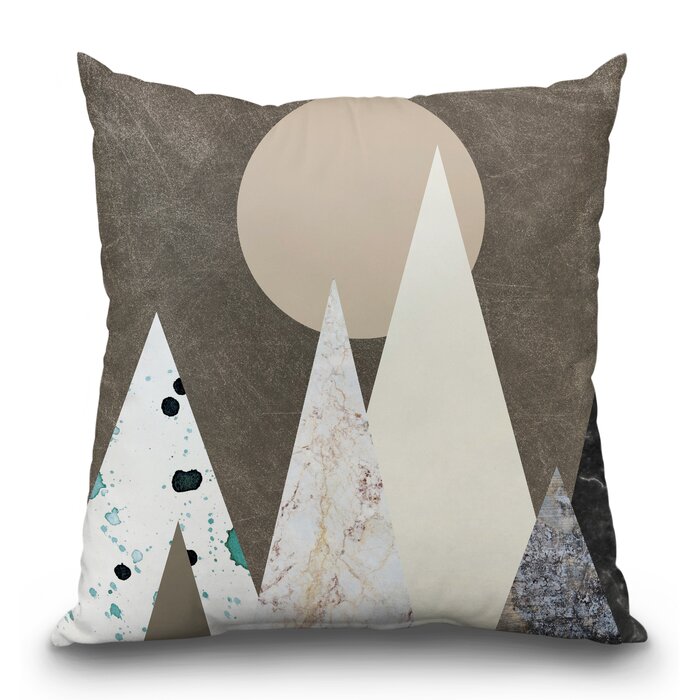 Union Rustic Avina Peaks Throw Pillow Wayfair