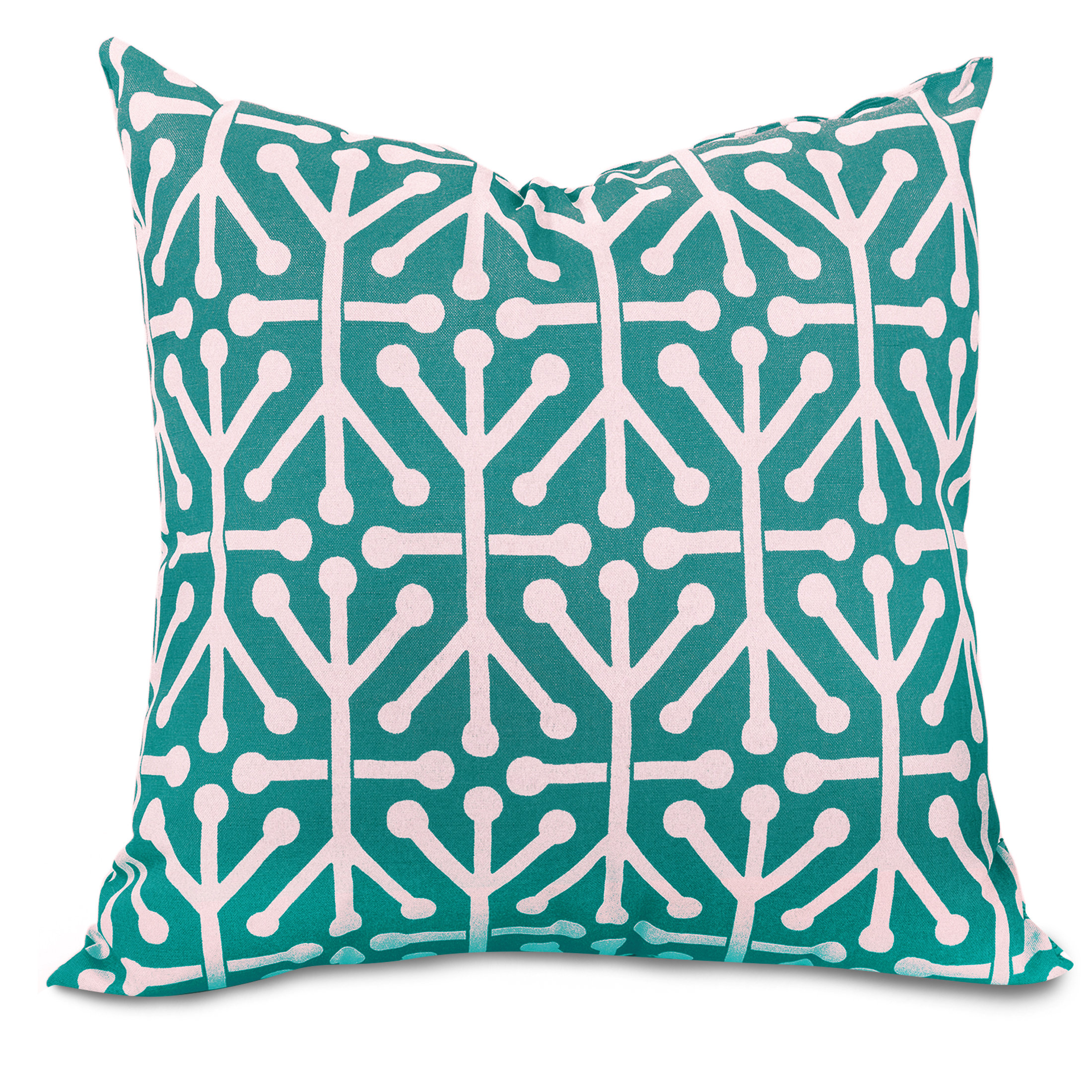Majestic Home Goods Pacific Aruba Indoor Outdoor Throw Pillow