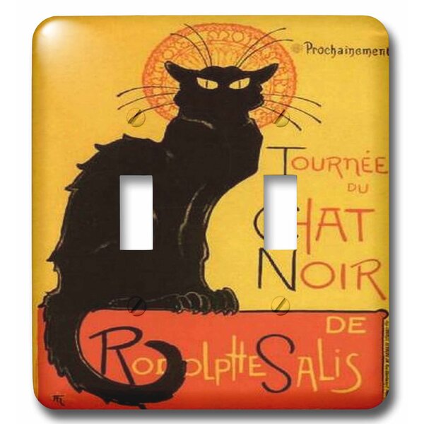 3drose Le Chat Noel 2 Gang Toggle Light Switch Wall Plate Wayfair