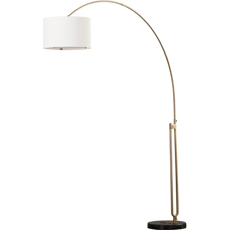 all modern arched floor lamp