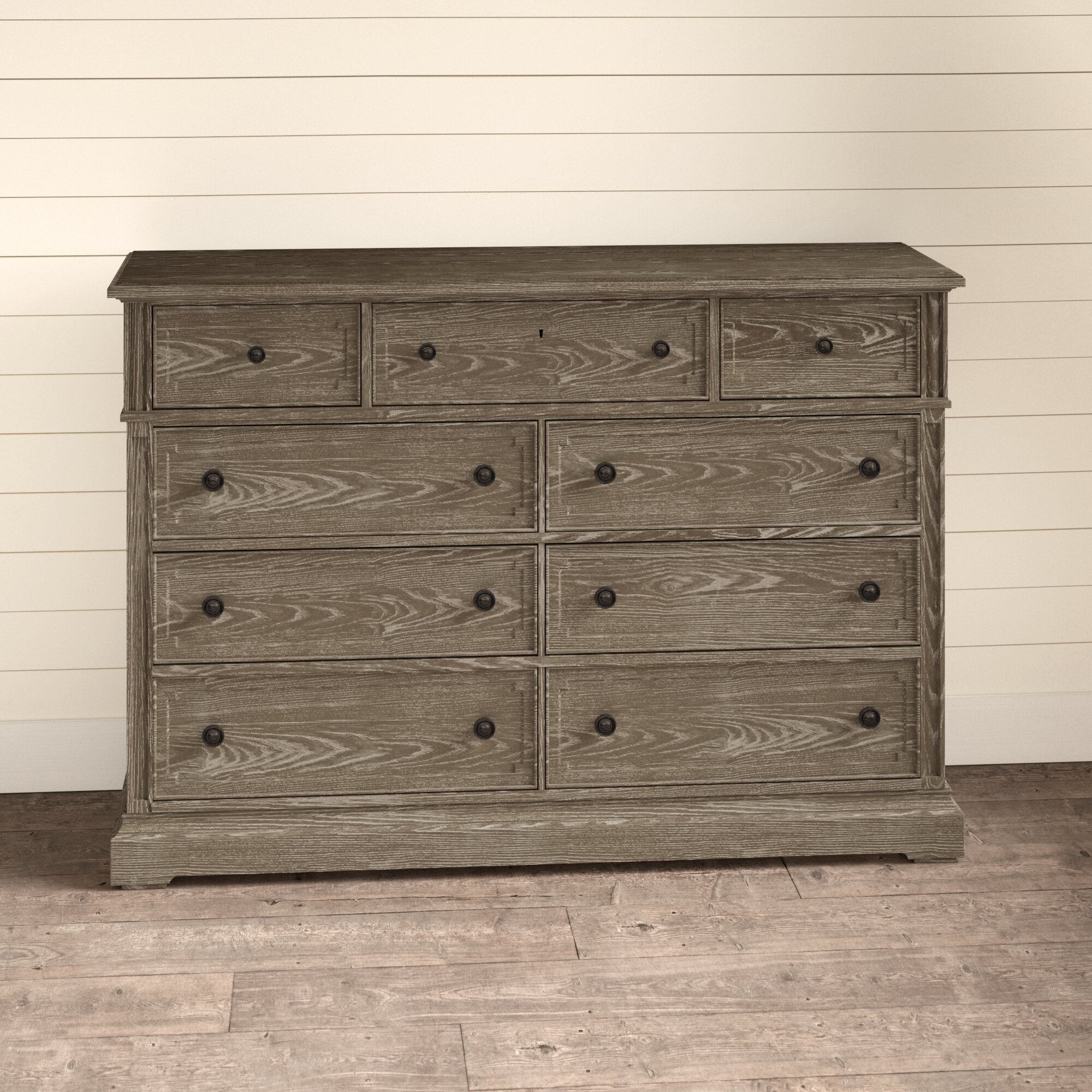 The Furniture Outlet Nevada Chunky Oak 2 Door Sideboard