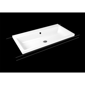 Kaldewei 90 cm Aufsatz-Waschbecken Puro
