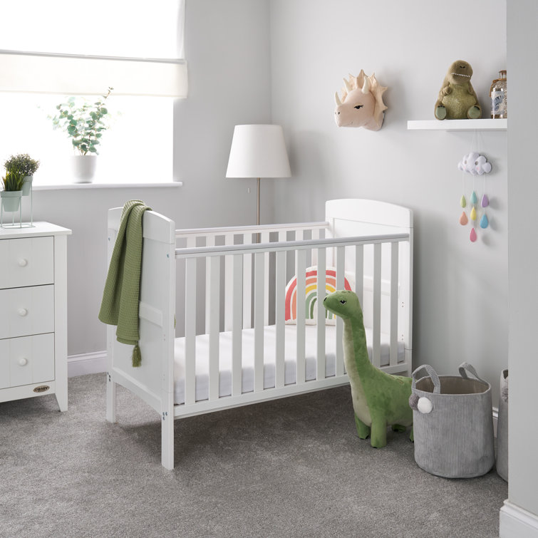wayfair grey cot bed