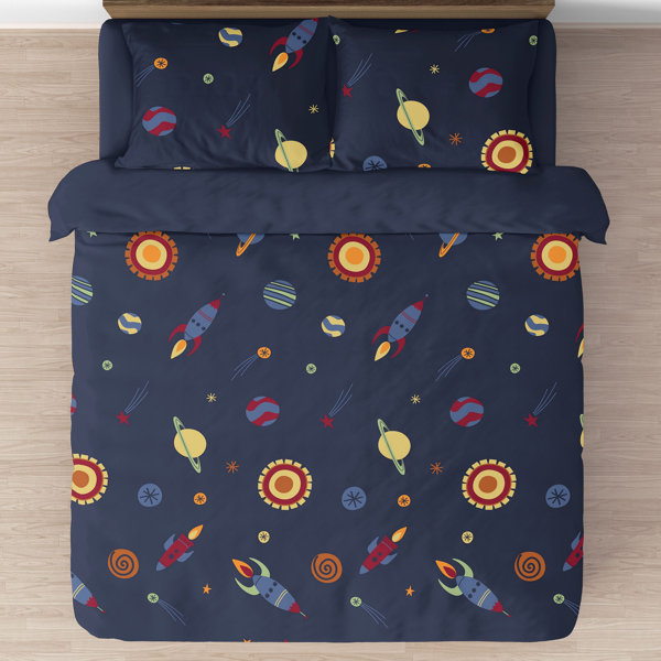 galaxy kids bedding
