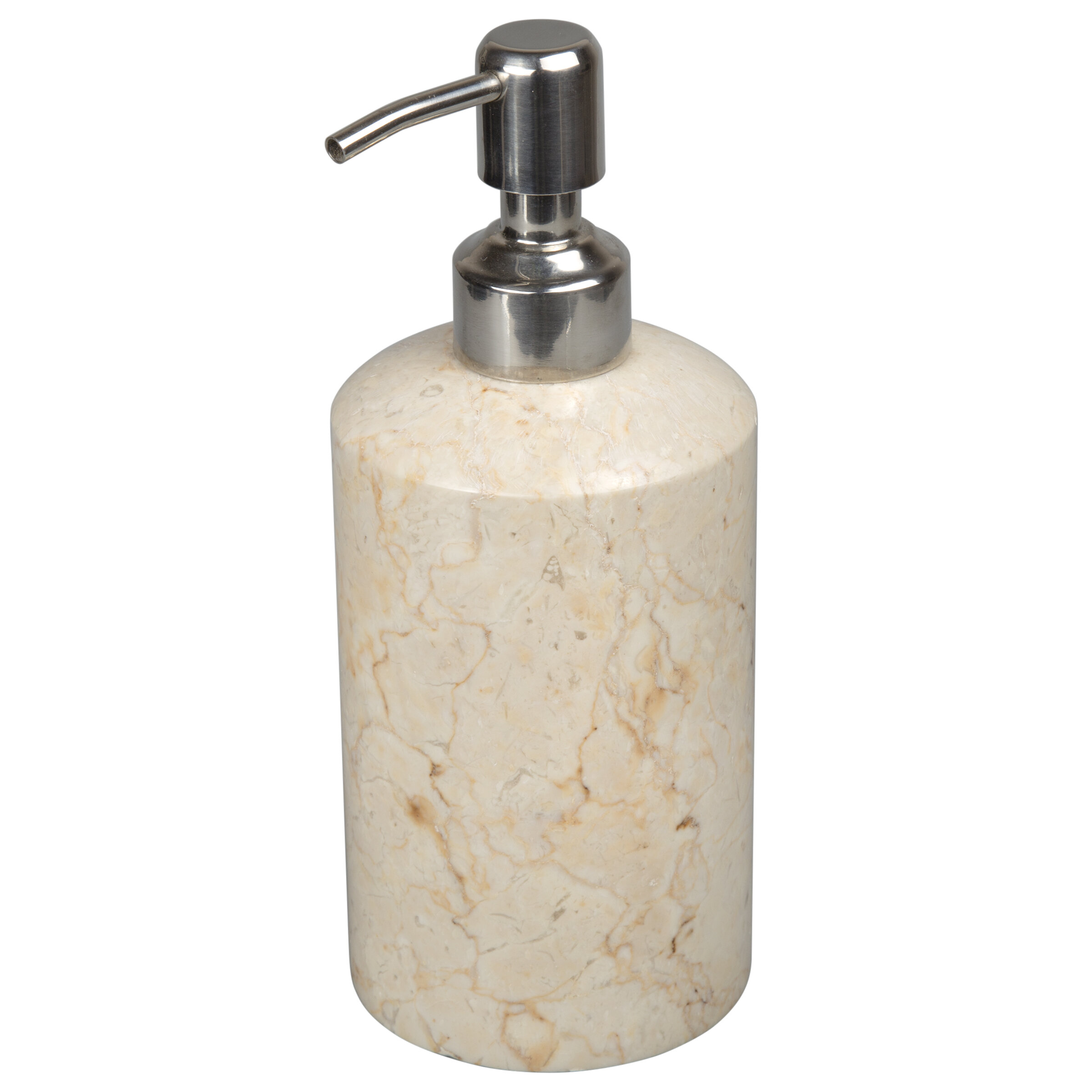 Highland Dunes Monford Marble Liquid Soap and Lotion Dispenser ...