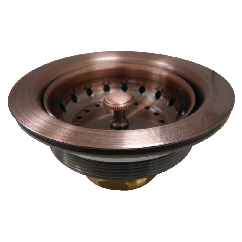 Kingston Brass Made To Match Gourmetier 3 5 Grid Kitchen Sink Drain Reviews Wayfair