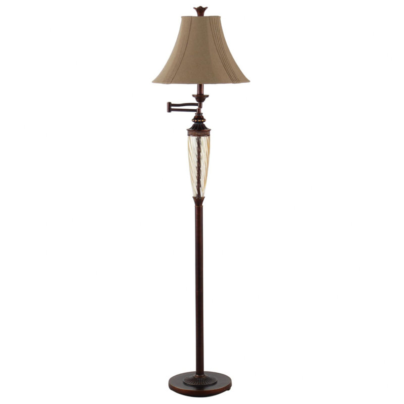 Alcott Hill Ridgemore 60" Swing Arm Floor Lamp & Reviews ...