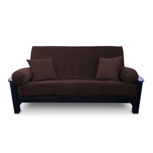 Suede Futon Slipcover by Prestige Furnishings