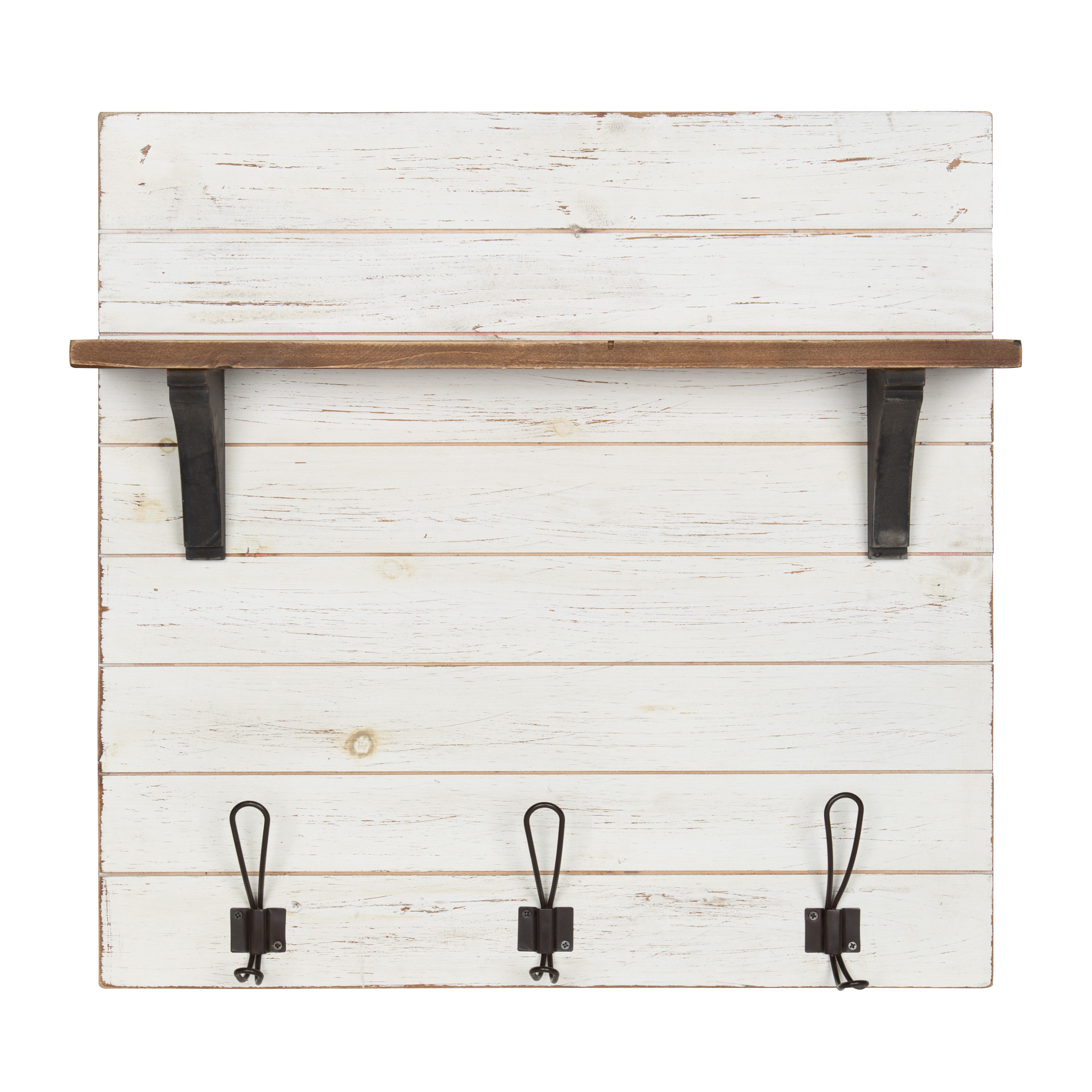 Coffee Shelf With Hooks Wayfair Ca Joachim Wall Shelf