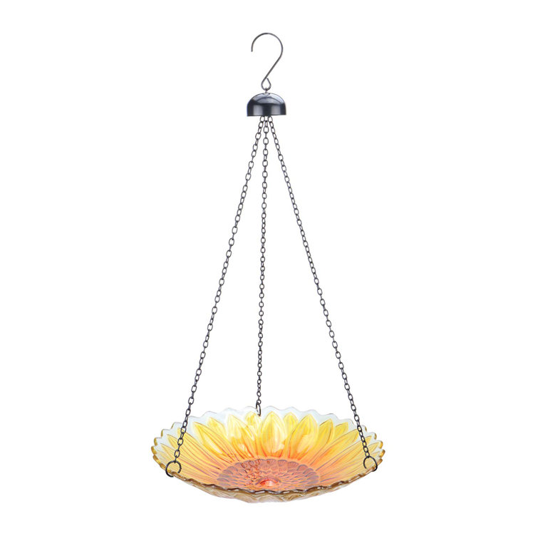 Gracie Oaks Hanging Bird Bath Wayfair