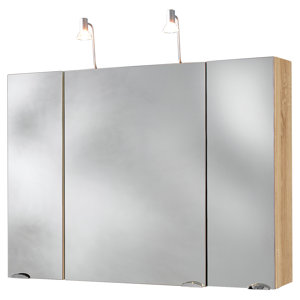 90 cm x 68 cm Spiegelschrank mit Beleuchtung von..