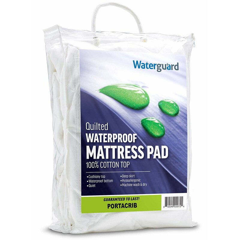 Alwyn Home Mary Waterproof Standard Crib Mattress Pad Wayfair