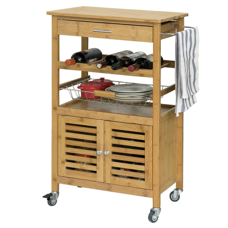 Brambly Cottage Canaan Kitchen Trolley Reviews Wayfair Co Uk