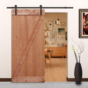 40 Inch Barn Door Wayfair Paneled Wood Unfinished American Barn Door Without Installation Hardware Kit