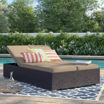 Modern Double Chaise Outdoor Chaises | AllModern