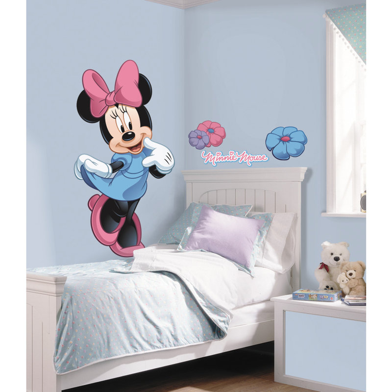 Room Mates Mickey And Friends Minnie Mouse Wall Decal Reviews Room Mates Mickey And Friends Minnie