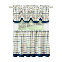 Blue Kitchen Valances Kitchen Curtains You Ll Love In 2021 Wayfair