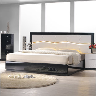 Platform Bed With Led Lights Wayfair Astaire Platform Bed