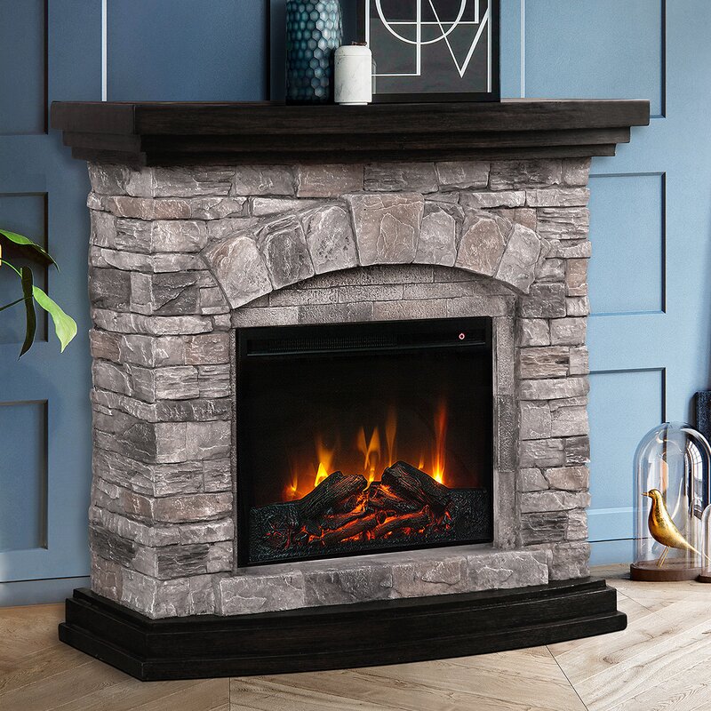 Millwood Pines Sabio Electric Fireplace Reviews Wayfair