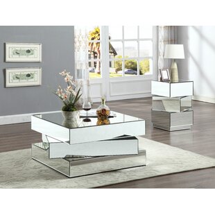Chih 2 Piece Coffee Table Set by Everly Quinn