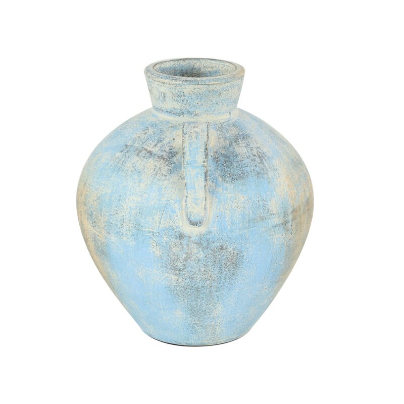 Ophelia Co Deasia Textured Amphora Ceramic Table Vase Wayfair