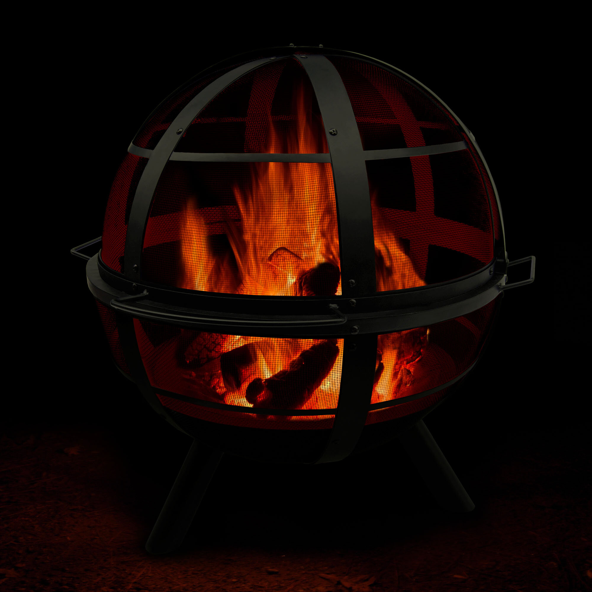 Landmann Ball Of Fire Steel Wood Burning Fire Pit Reviews Wayfair
