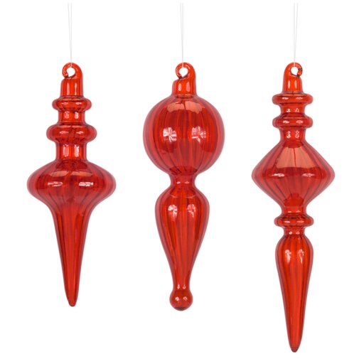 The Holiday Aisle Drop Ornament (Set Of 12) 5.5