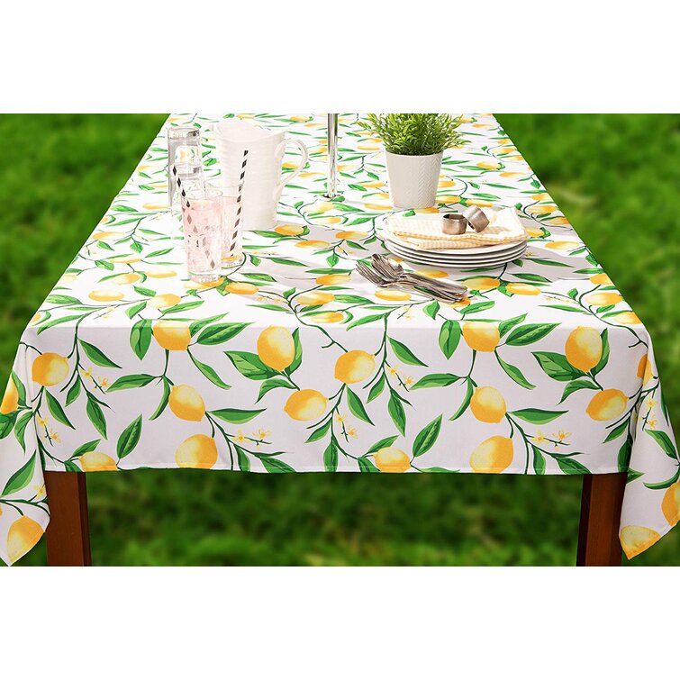 linen outdoor tablecloth