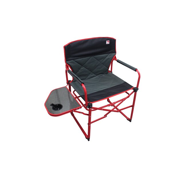 SUNNYFEEL Oversized Folding Camping Chairs for Adults Green Moon Chair Outdoor Padded with Cup Holder Heavy Duty Supports 500 LBS Portable for Garden Lounge Patio