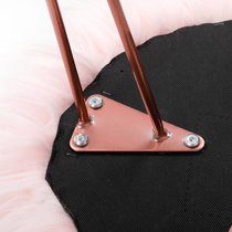 Faux Fur Foot Stool Wayfair