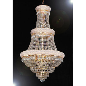 Montana 21-Light Crystal Chandelier