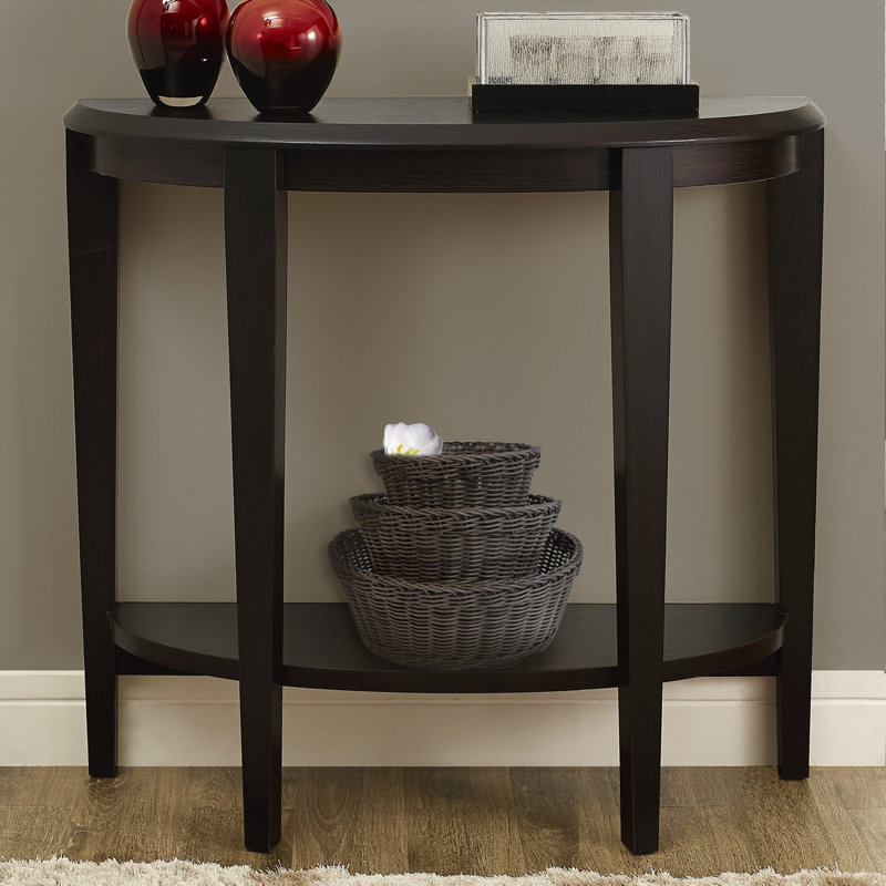 Andover Mills Blakeway Half Moon Console Table Birch Lane Blakeway Half Moon Console Table