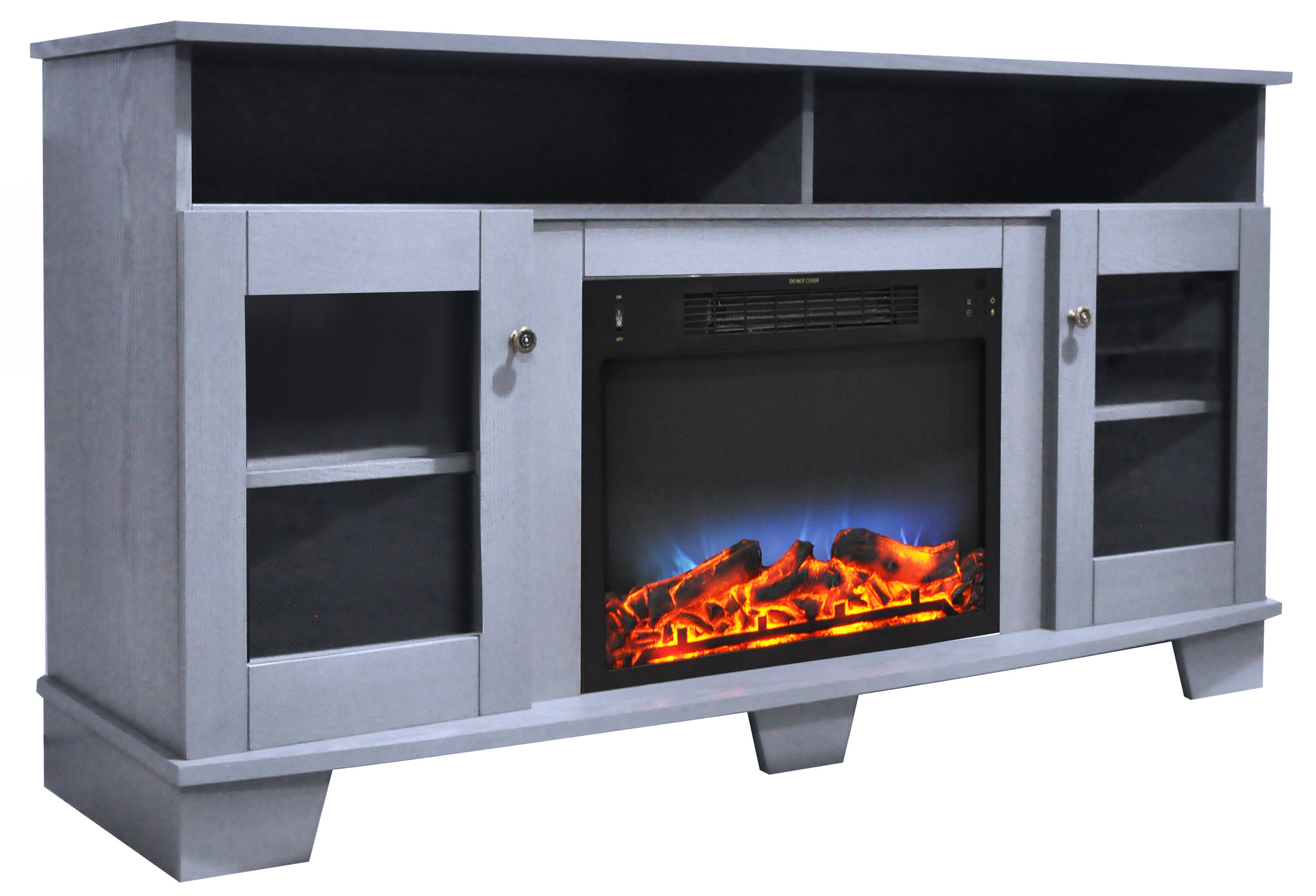 Latitude Run Rubi Electric Fireplace Wayfair
