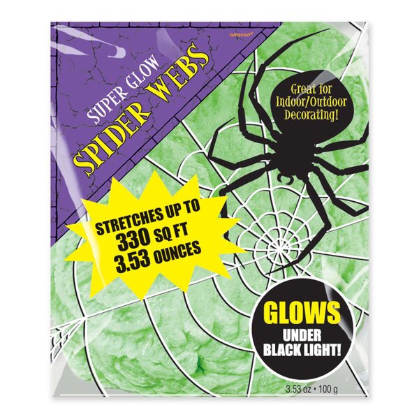Halloween Spider Web & Spider 