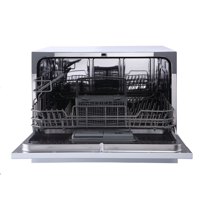 Sunpentown 21 65 55 Dba Countertop Dishwasher With Delay Start