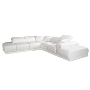 Petunia Sleeper Sectional With Ottoman by Orren Ellis
