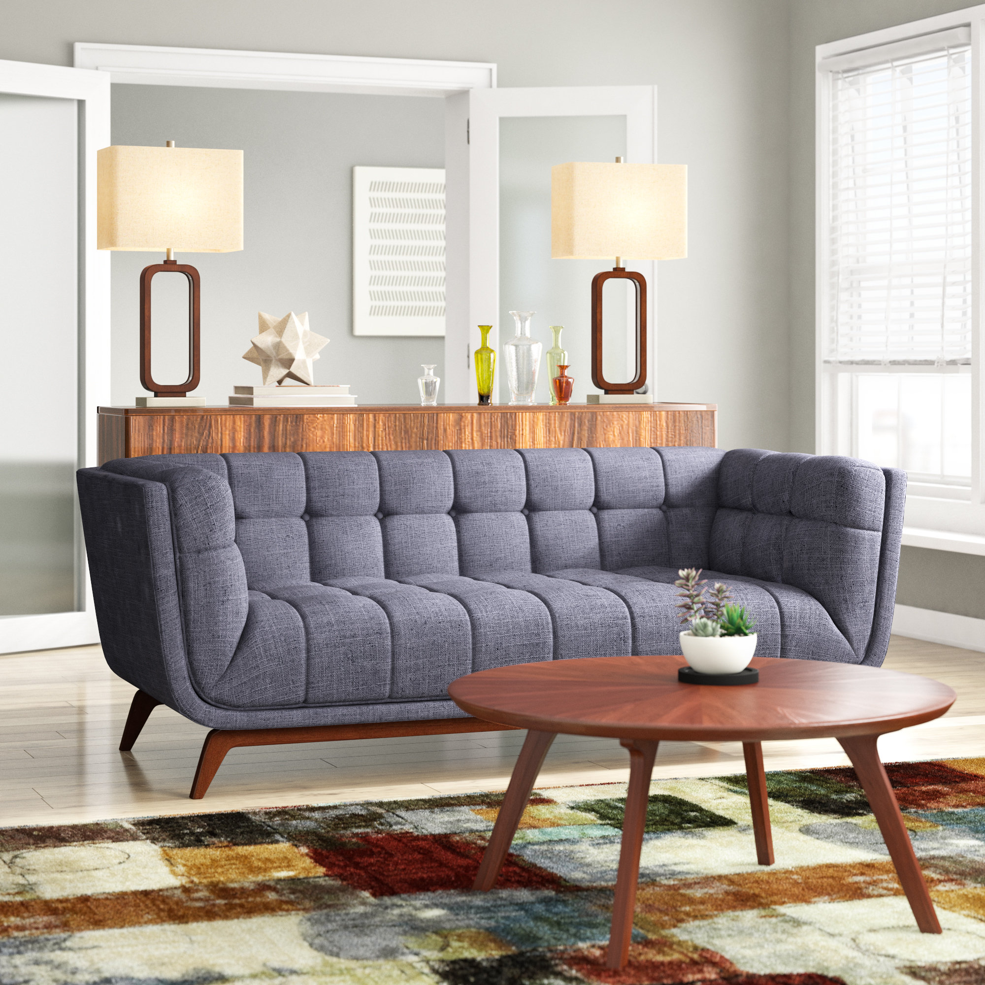 Corrigan Studio Bustamante Chesterfield Sofa Reviews Wayfair