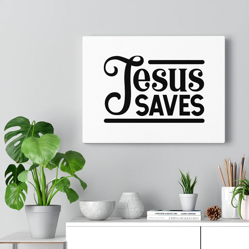 Trinx Jesus Saves Christian Wall Art Bible Verse Print Ready to Hang Wayfair