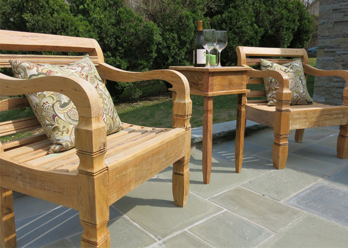 Alexandra Sophia Reclaimed Leblon Patio Dining Chair Wayfair