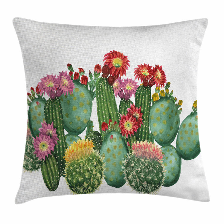 cactus decorative pillow