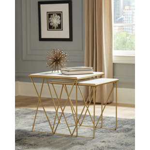 Tioga 2 Piece Nesting Tables (Set of 2) by Mercer41