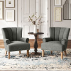 Kelly Clarkson Home grey accent chairs