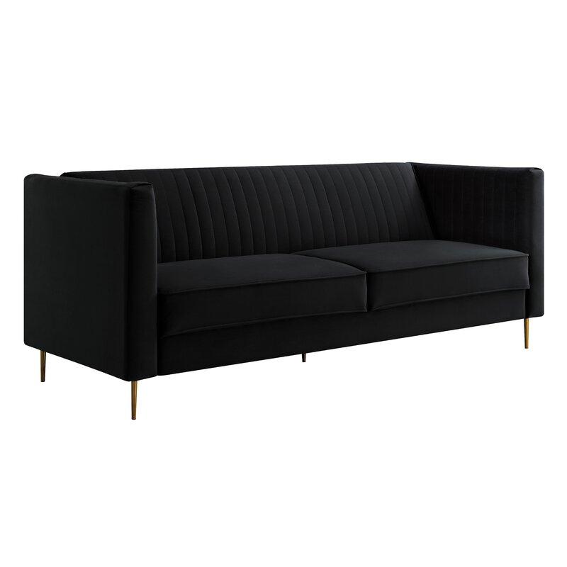 Etta Avenue Augie 3 Seater Upholstered Sofa Bed & Reviews | Wayfair.co.uk