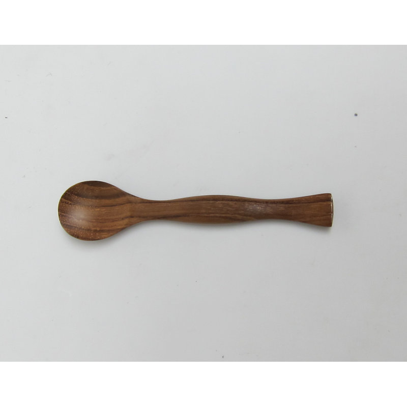 4 Piece Teak Wood Mini Spoon Set