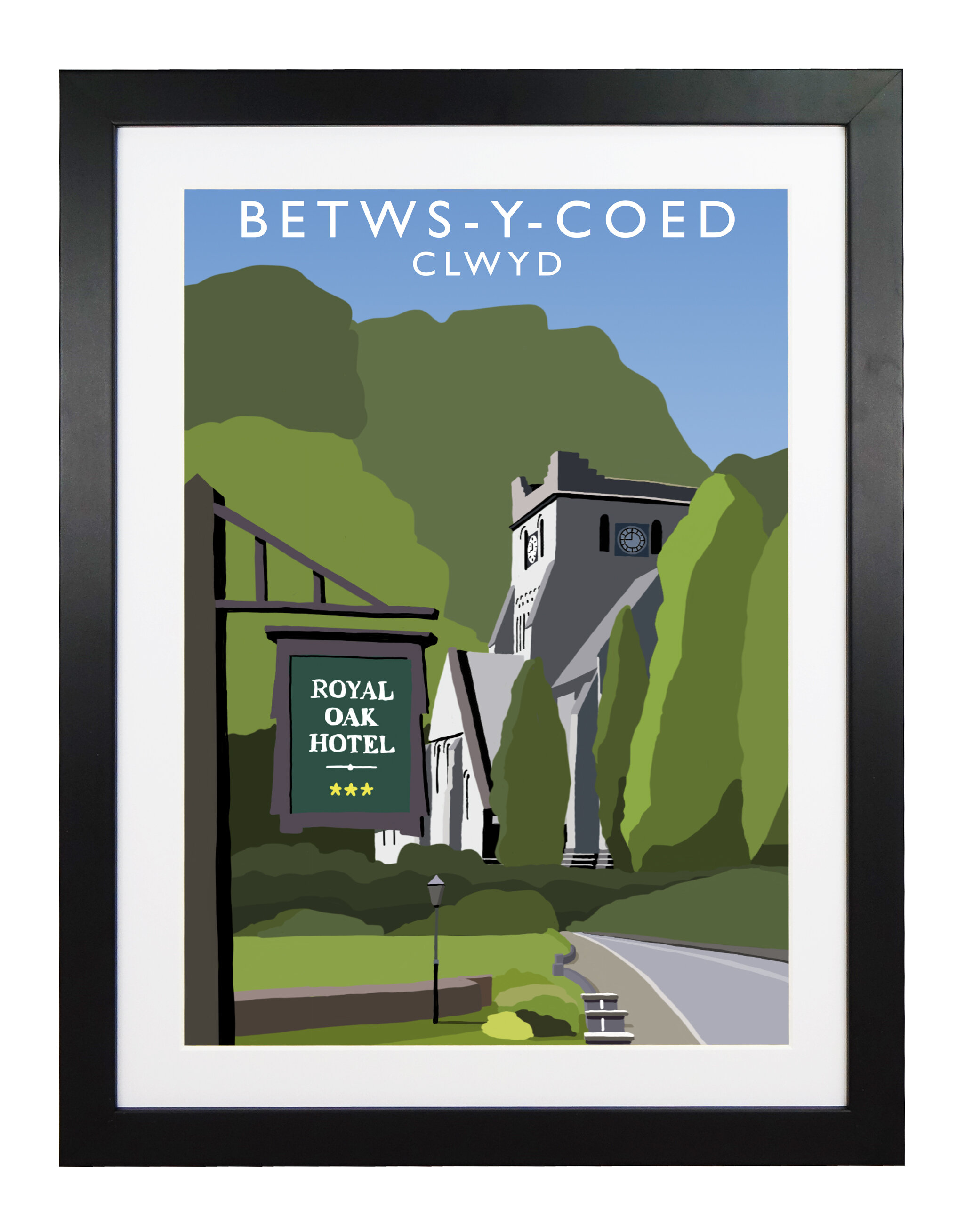 East Urban Home Betws Y Coed 1 By Richard O Neil Graphic Art Wayfair Co Uk