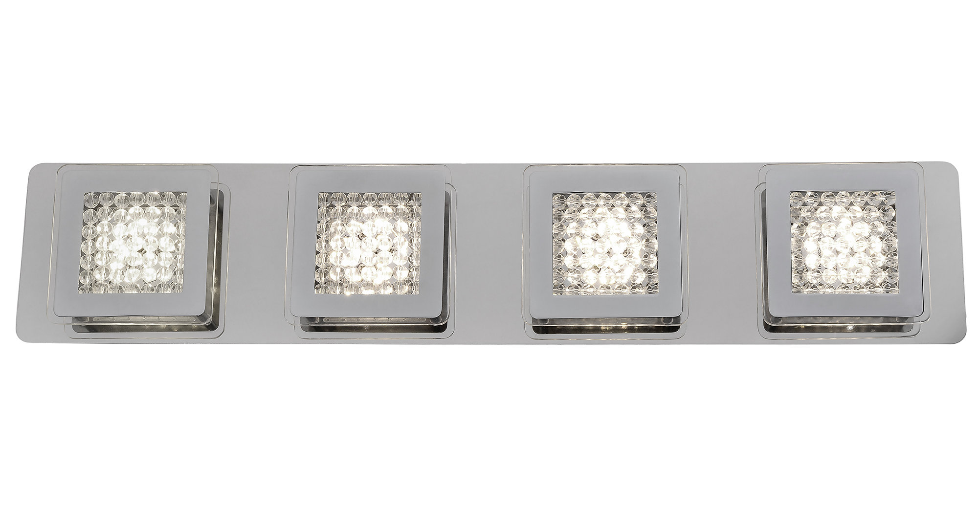 Orren Ellis Sabrina 4 Light Led Bath Bar Wayfair