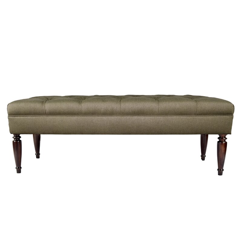 Charlton Home Cordele Upholstered Bench & Reviews | Wayfair