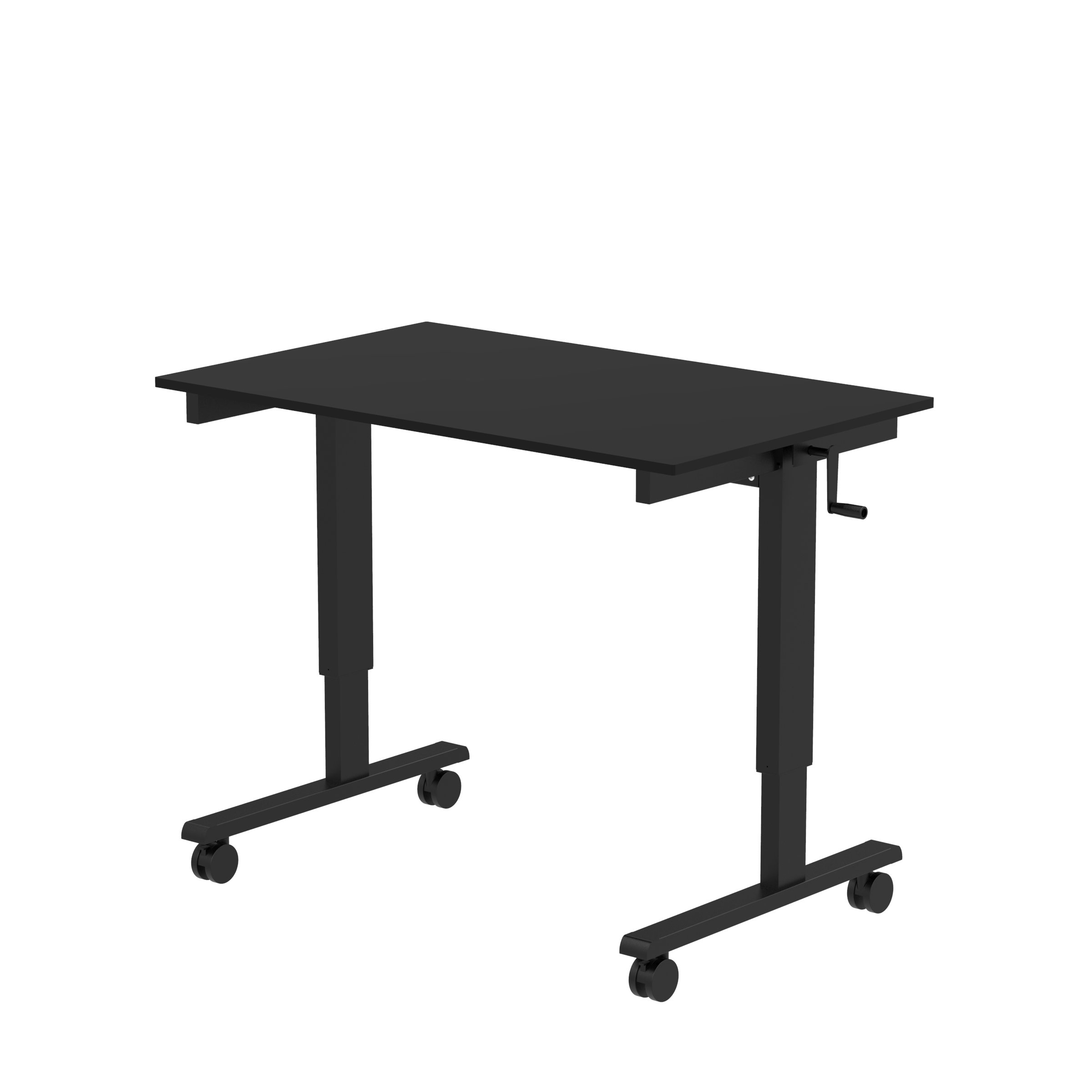 Symple Stuff Zeledon Adjustable Standing Desk Wayfair